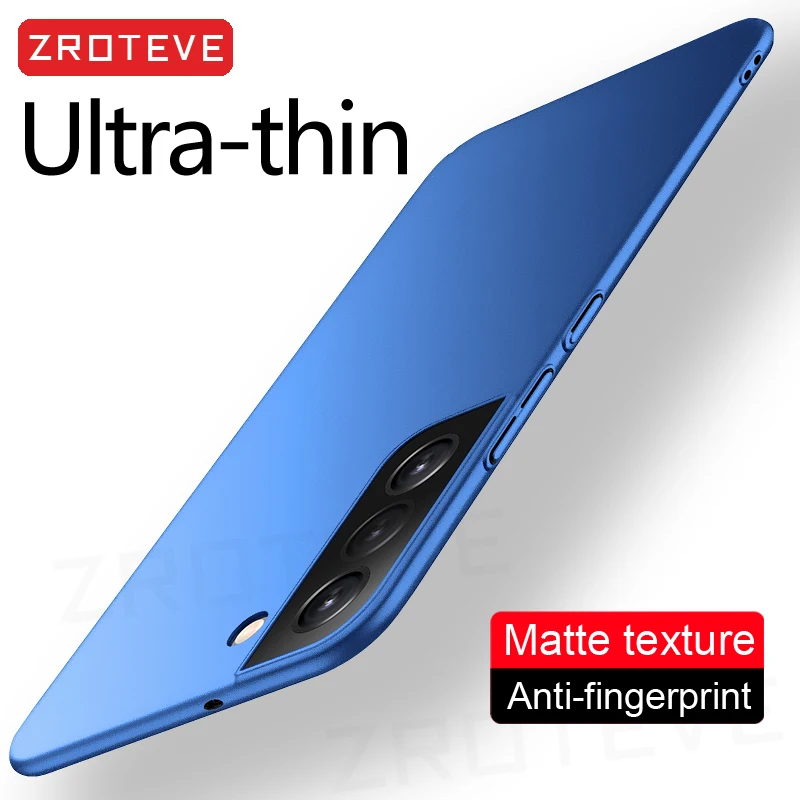 S22 Case Zroteve Slim Hard PC Frosted Cover For Samsung Galaxy S23 S22 Ultra S21 S20 FE S10E S9 S10 Plus Note 20 9 10 Lite Cases