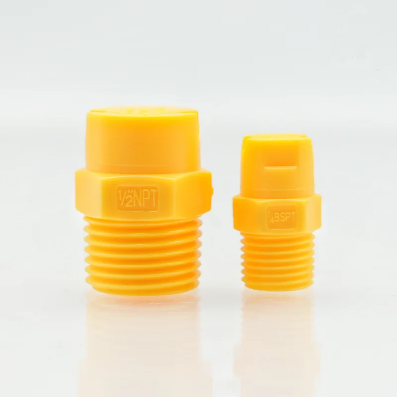 

20pcs/lots 1/8" 1/4" 3/8" 1/2" Plastic vee jet flat fan spray nozzle, Industrial dust removal nozzle