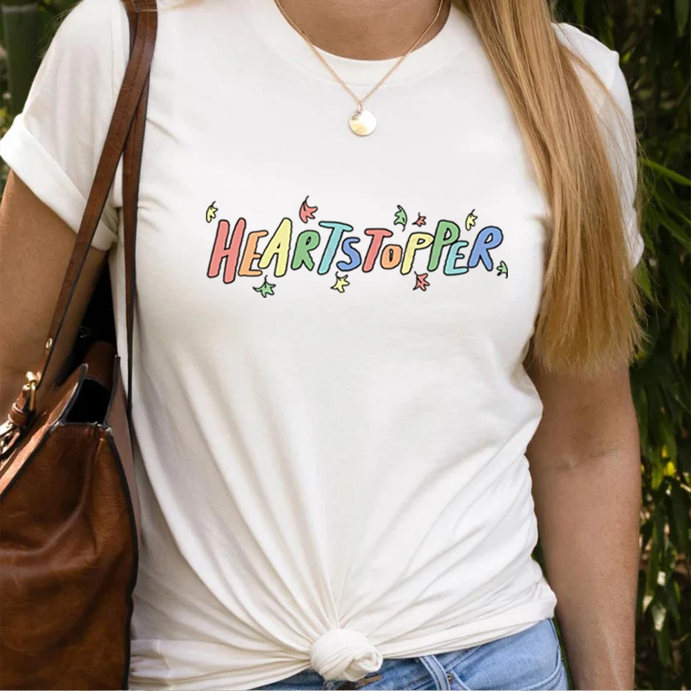 

Футболка с рисунком листьев сердцебиения Элиса Османа Футболка С Рисунком Листьев футболка унисекс летние модные повседневные топы Поклон...