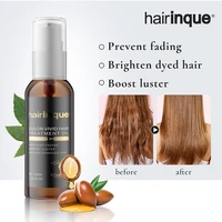 hairinque treatment hair argan oil repair damage frizzy hair oil smoothing brighten nourishing megical treatment for hair 30ml