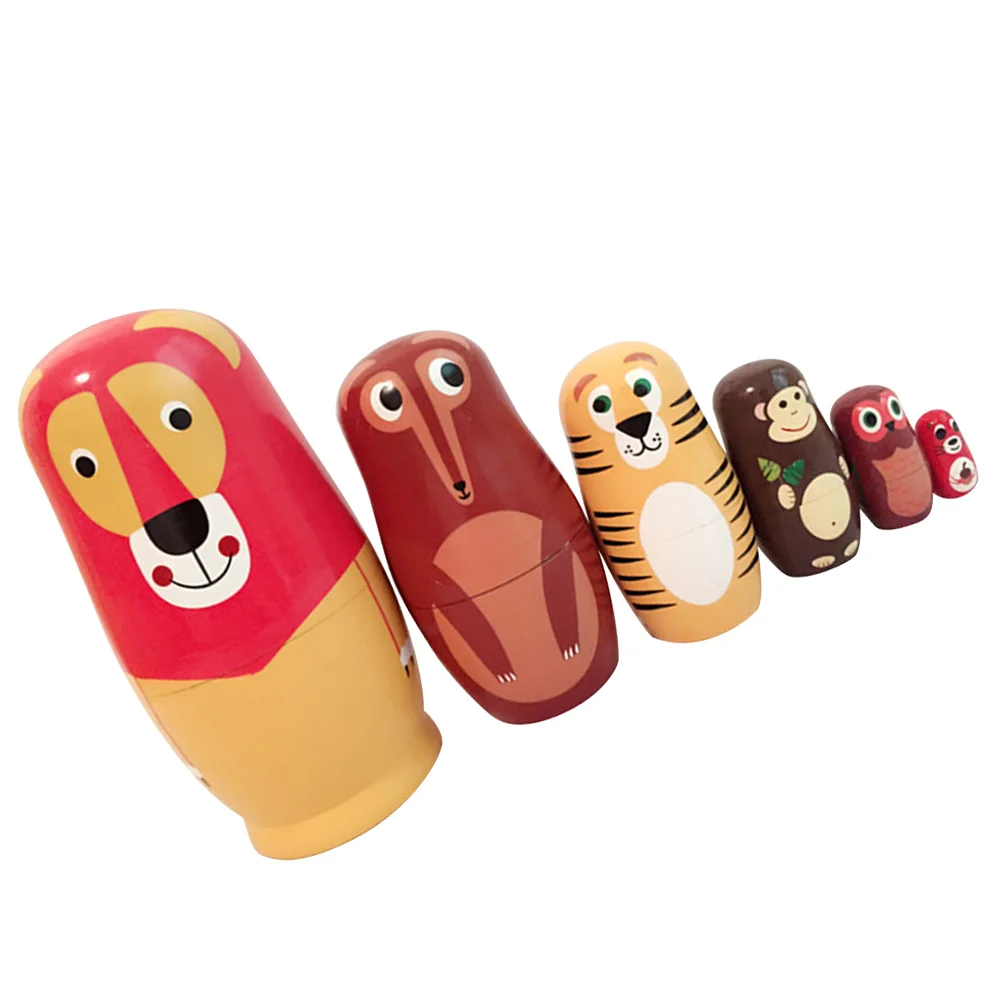 

6-слойная кукла-гнездо «бабушка»