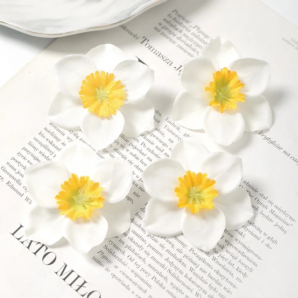 

Искусственные шелковые цветы 6 см, 10 шт.