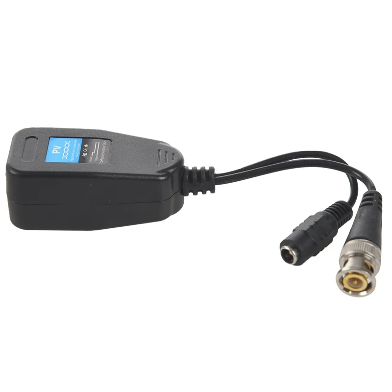 HD-CVI/TVI/AHD пассивный видеотрансмиттер с разъемом питания и RJ45 CAT5 1 пара