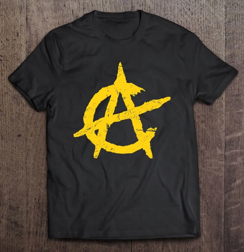 

Футболка с рисунком анархико, капитализм, американский либертарий, Мужская хлопковая футболка, мужские футболки, футболки большого размера