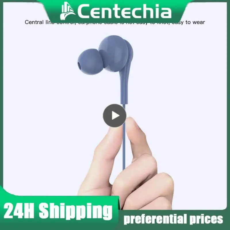 

Wire Game Headset Comfortable With Mic Stereo Mobile Earphone Earbuds In Ear Headphone 3.5mm Heavy Bass Wired Headphones