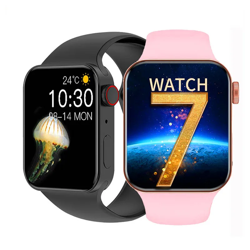 

2022 New Smart Watch Series 7 Heart Rate Monitor Smartwatch Men Women Fitness Tracker Bracelet Watches for Android IOS Iphone