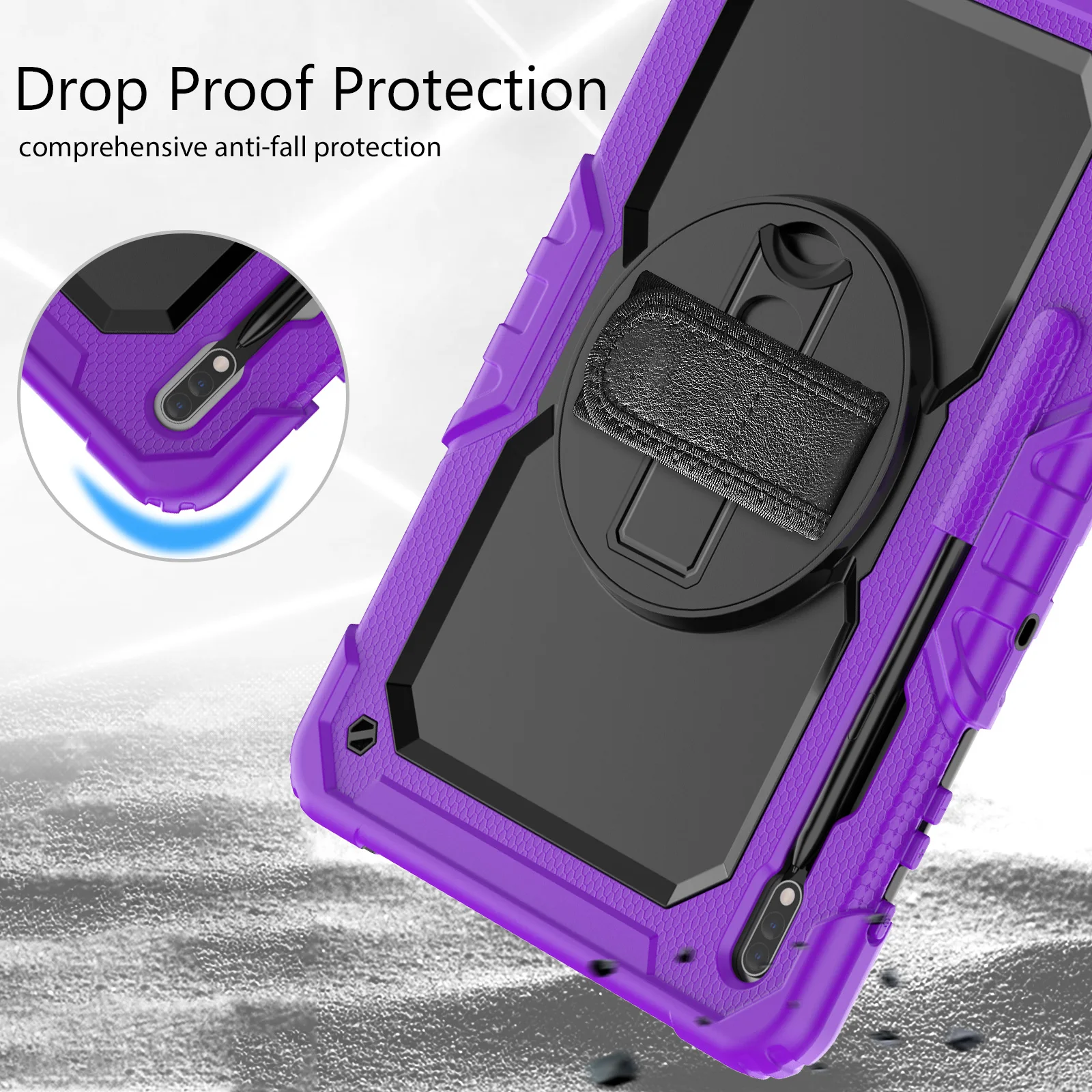 Чехол для Samsung Galaxy Tab S7 11 &quotS8 2022 планшета SM-X800 X806 T870 Гибридный противоударный чехол