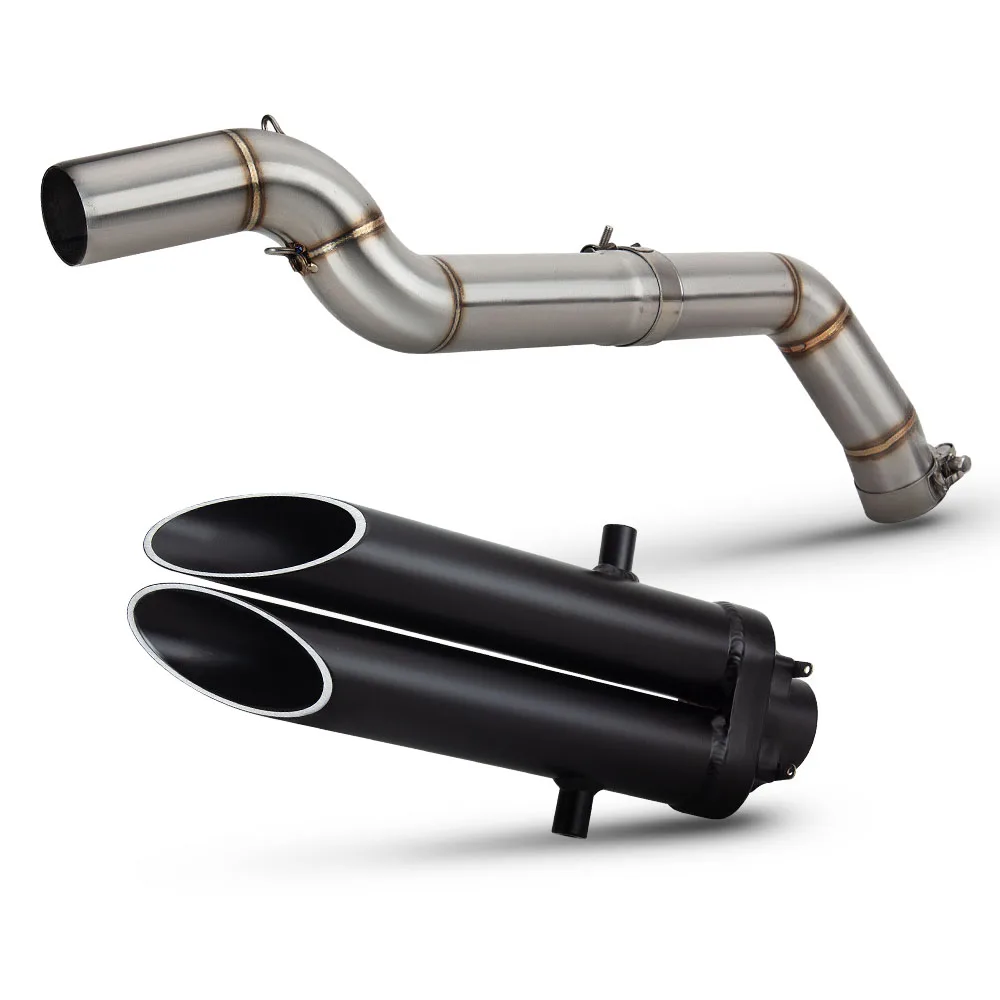 

Мотоциклетный выхлоп для Honda CBR600RR F5 2005-2020, модифицированный комплект для побега, глушитель средней трубы с DB Killer