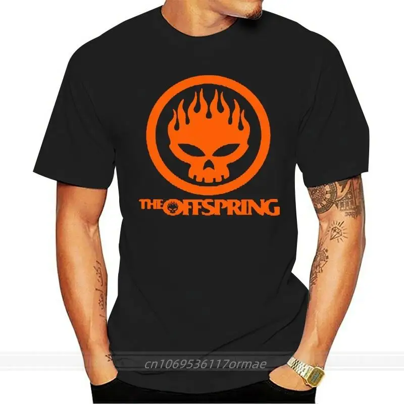 

New The Offspring Skull Logo Rock Band Mens White T-Shirt Size S-3XL TEE Shirt New Cool Gym Tops