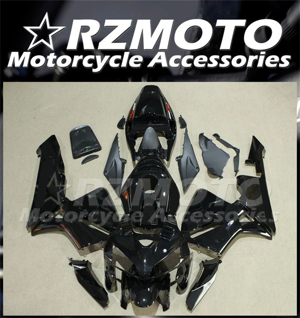 

4Gifts Injection Mold New ABS Motorcycle Fairings Kit Fit For HONDA CBR600RR F5 2005 2006 05 06 Bodywork Set Custom Glossy Black