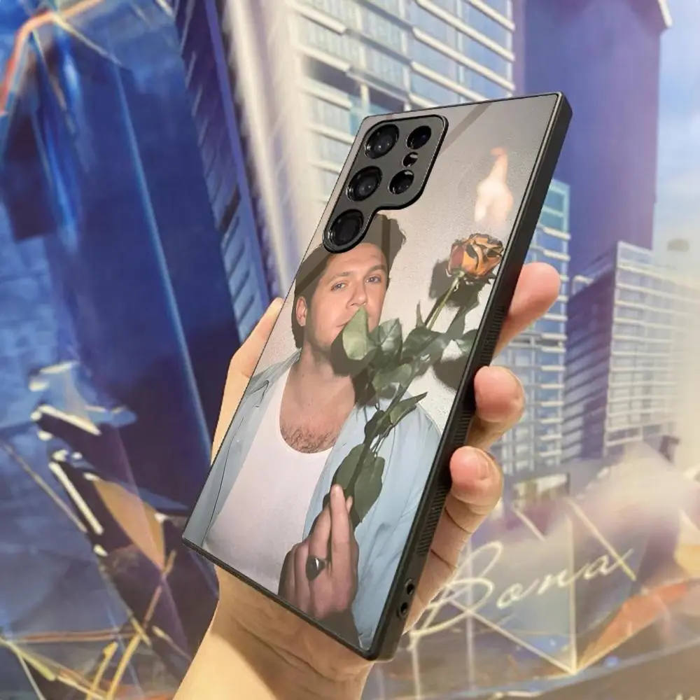 Фото Чехол для телефона Singer Niall Horan для Samsung Galaxy S26 S25 S24 S23 S22 S20 S21 Ultra Plus Fe Edge, цветной серебристый чехол