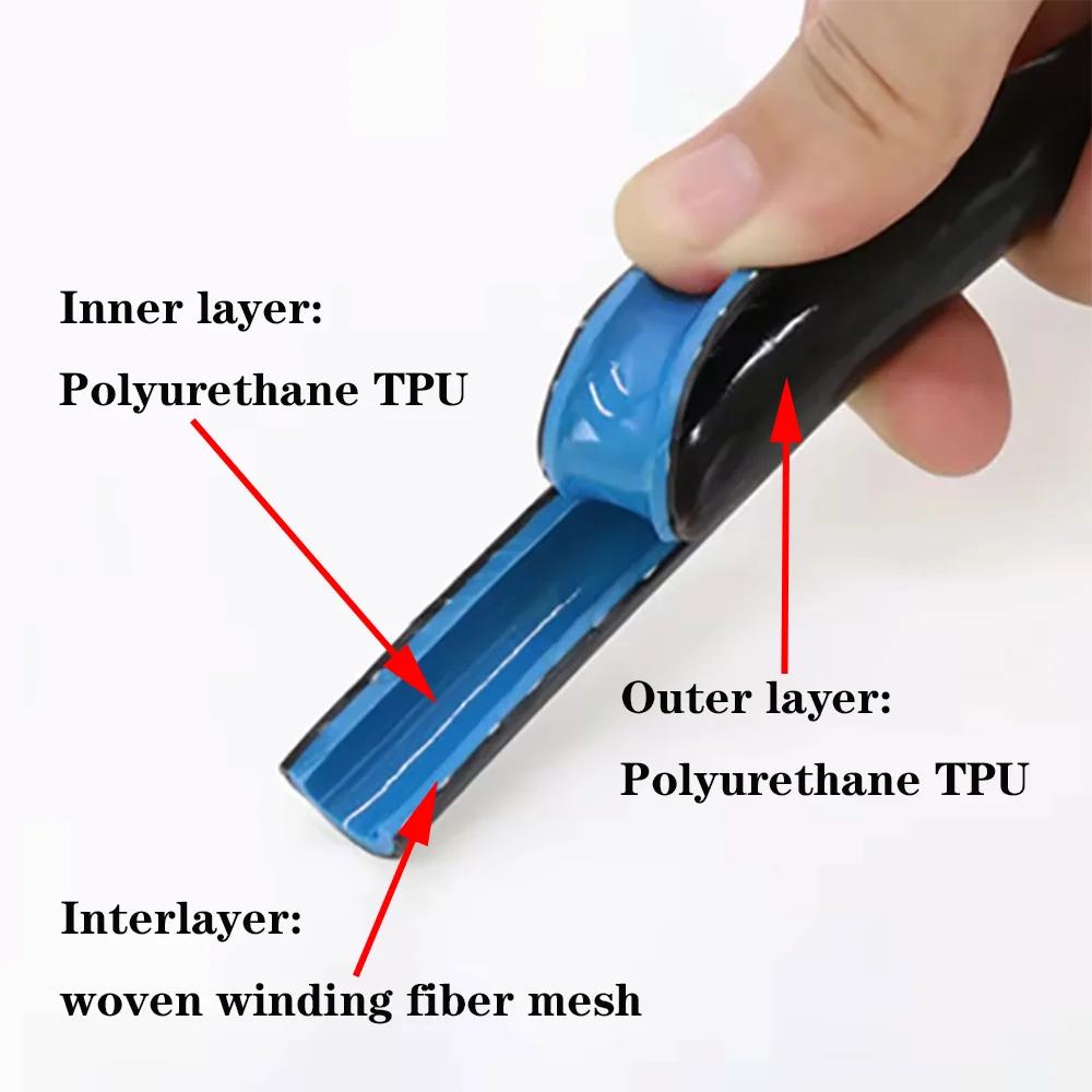 Двухслойный резиновый маслостойкий топливный дизельный шланг 6/8/10/12/14/16/19/22/25 мм