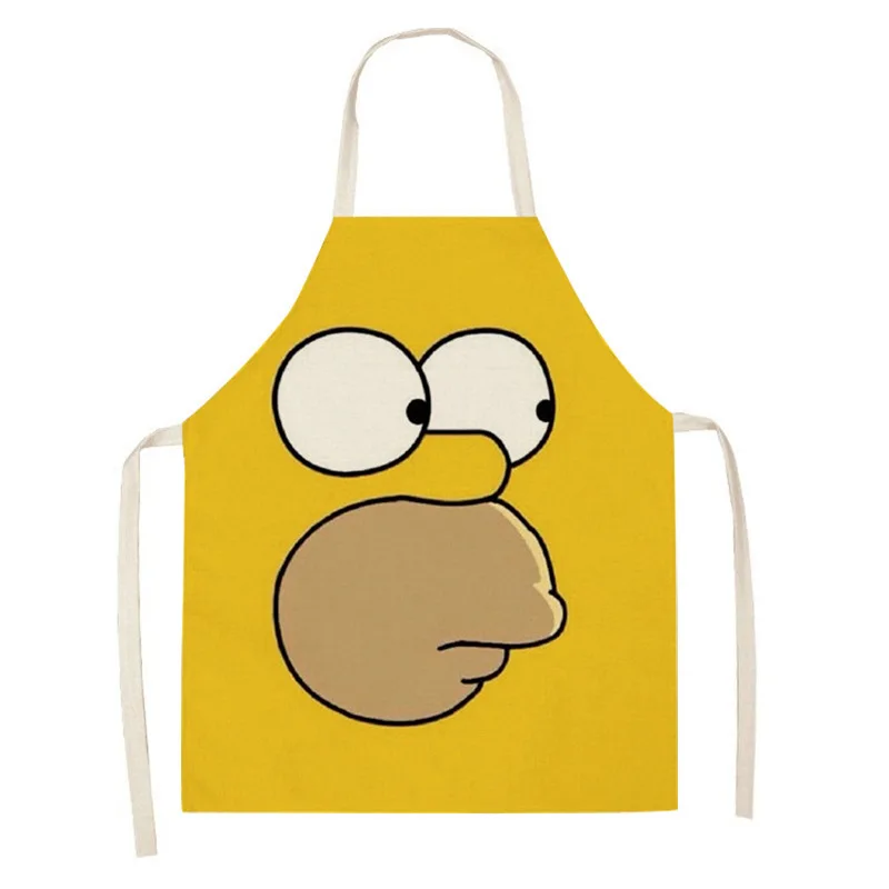 Фартук Simpsons для кухни домашний кухонный фартук мужчин и женщин мультяшный