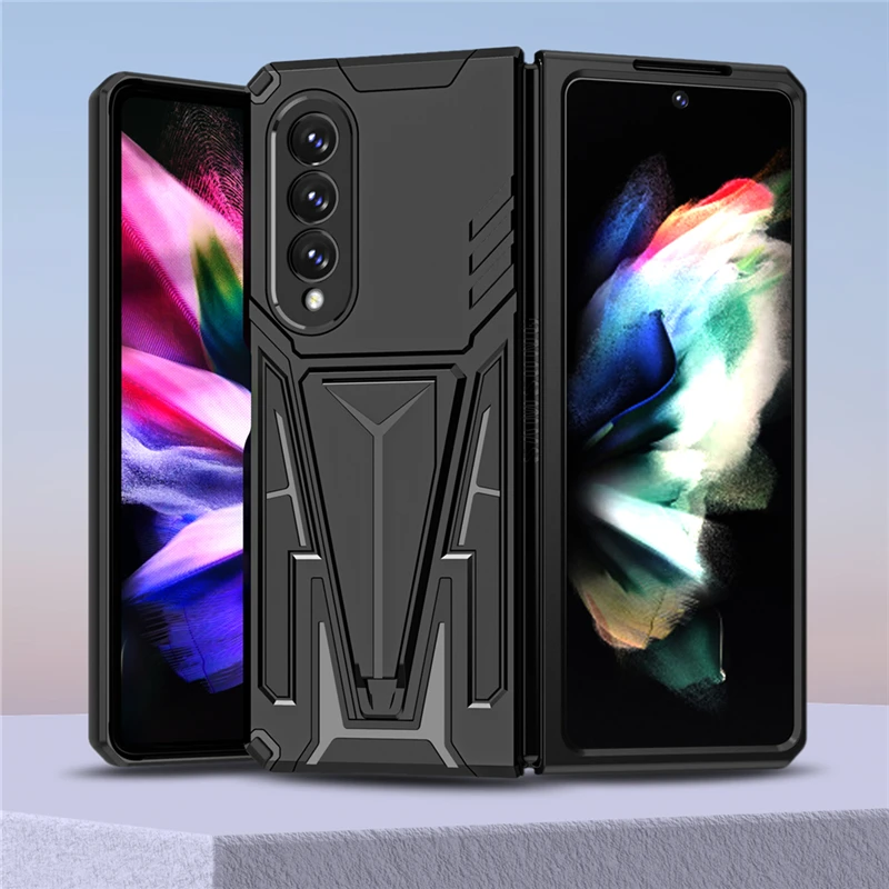 

Противоскользящая подставка Telefon Fall для Samsung Galaxy Z Falten 3 Fold3 5G Drop schutabdeckung Fundas