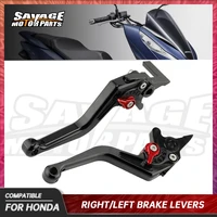 motorcycle short brake levers for honda pcx150 2013 2020 pcx125 2011 2014 motorbike parts right left handle bar pcx 150 125