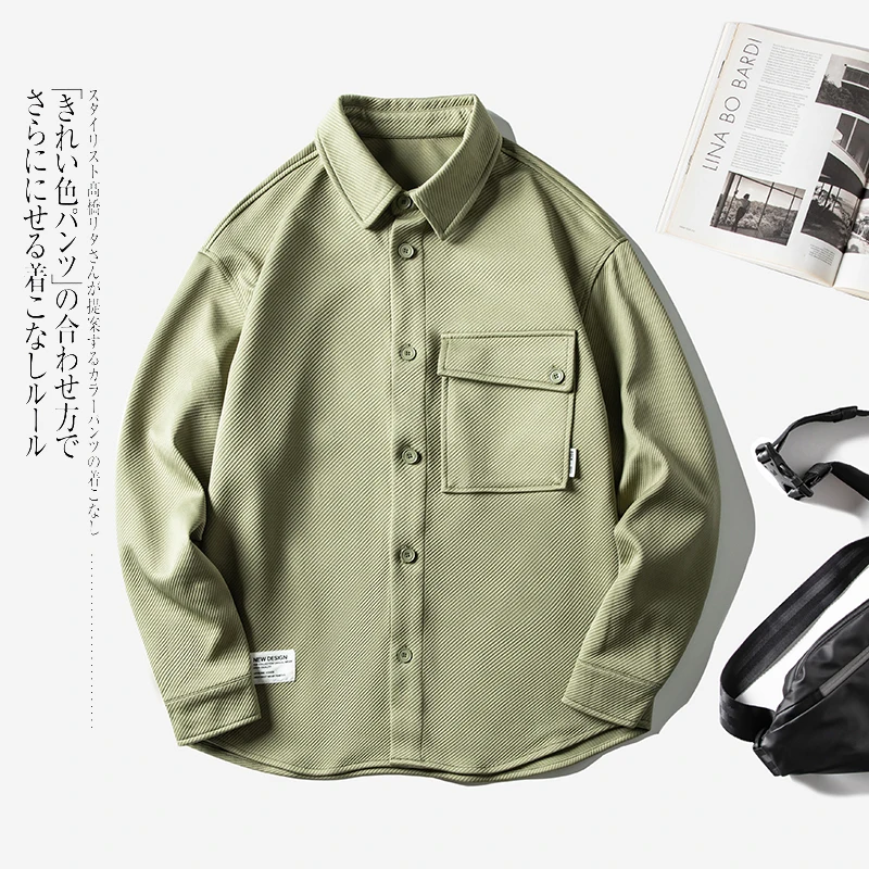 Men Black Solid Vintage Shirts 2023 Mens Fashion Oversize Shirt Male Casual Streetwear Men Turn Down Collar Button Up Shirt Top