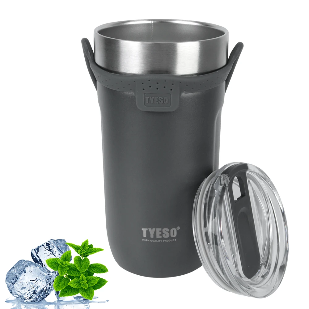 

Coffee Thermos Mug Large Capacity 550ml Travel Insulated Bottle with Non-slip Case Car Vacuum Flask Double Stainless Steel