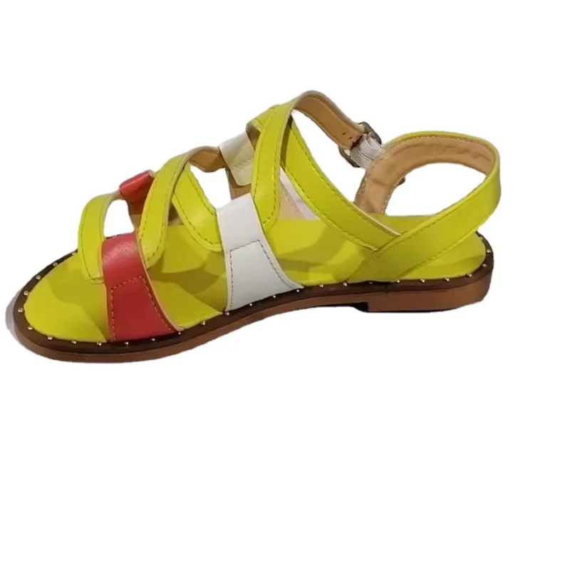 Women Sandals Rome Shoes 2023 Summer New Rome Flats Slippers Beach Sport Casual Ladies Shoes Soft Mujer Slides Bohemian Zapatos