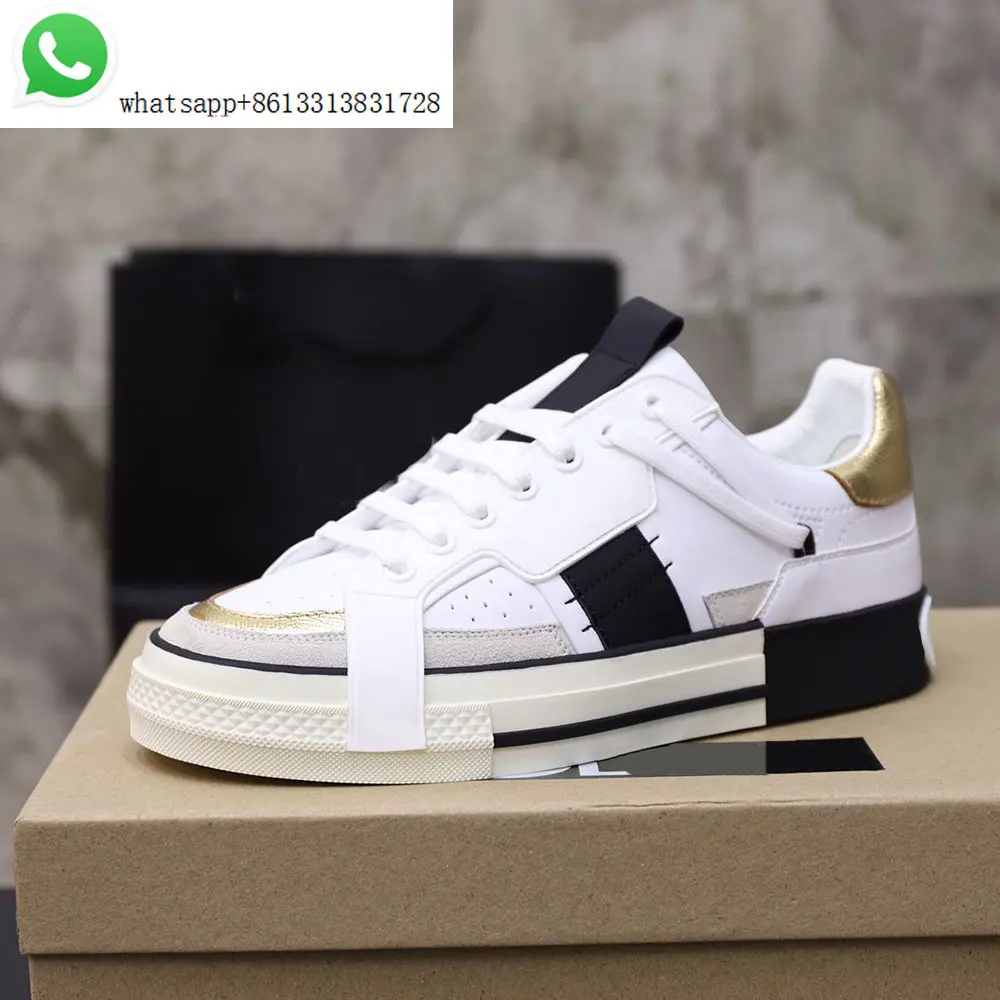 

Men's shoes 2023 new luxury DG Korean version of the trend couple thick sole casual sneakers silk cowhide small white shoes