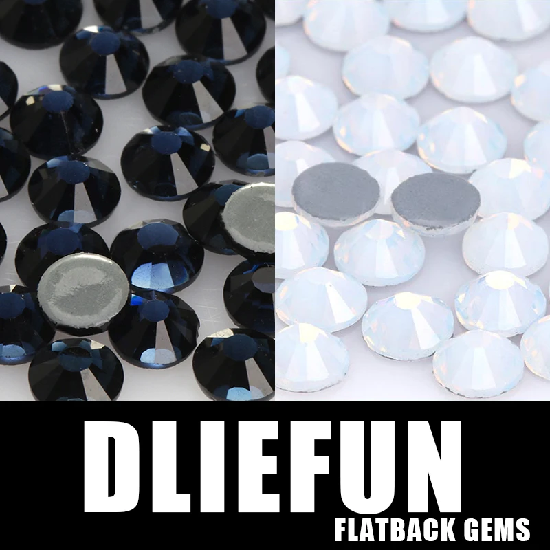 

Bulk Wholesale Hot Fix Rhinestones Glass Glitter Crystals Diamonds Clothing/Bags Accessories Nails Decoration Flatback Stones
