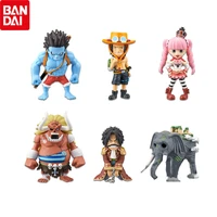 bandai genuine anime figures one piece monkey d luffy action figures model collection hobby gifts toys random 1pcs
