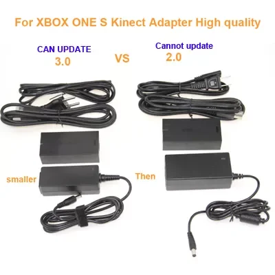 

Adapter for Xbox One for XBOX ONE S Kinect 2.0 3.0 Adaptor US&EU Plug USB AC Adapter Power Supply For XBOXONE S
