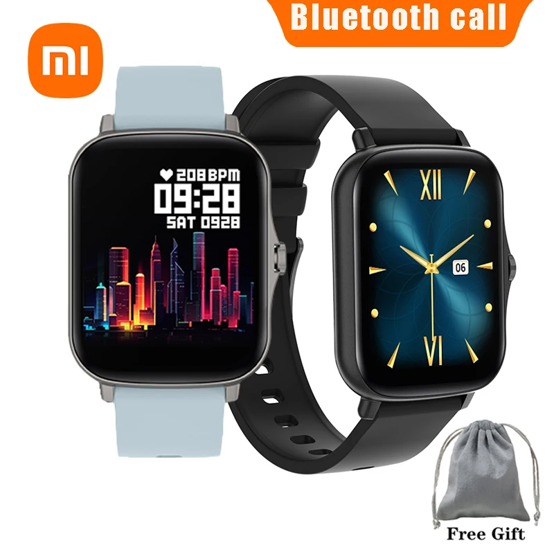 

Xiaomi Mijia 2022 Smart Watch Men Women Bluetooth Call Full Touch SmartWatch Sports Fitness Tracker Blood Pressure Smart Clock