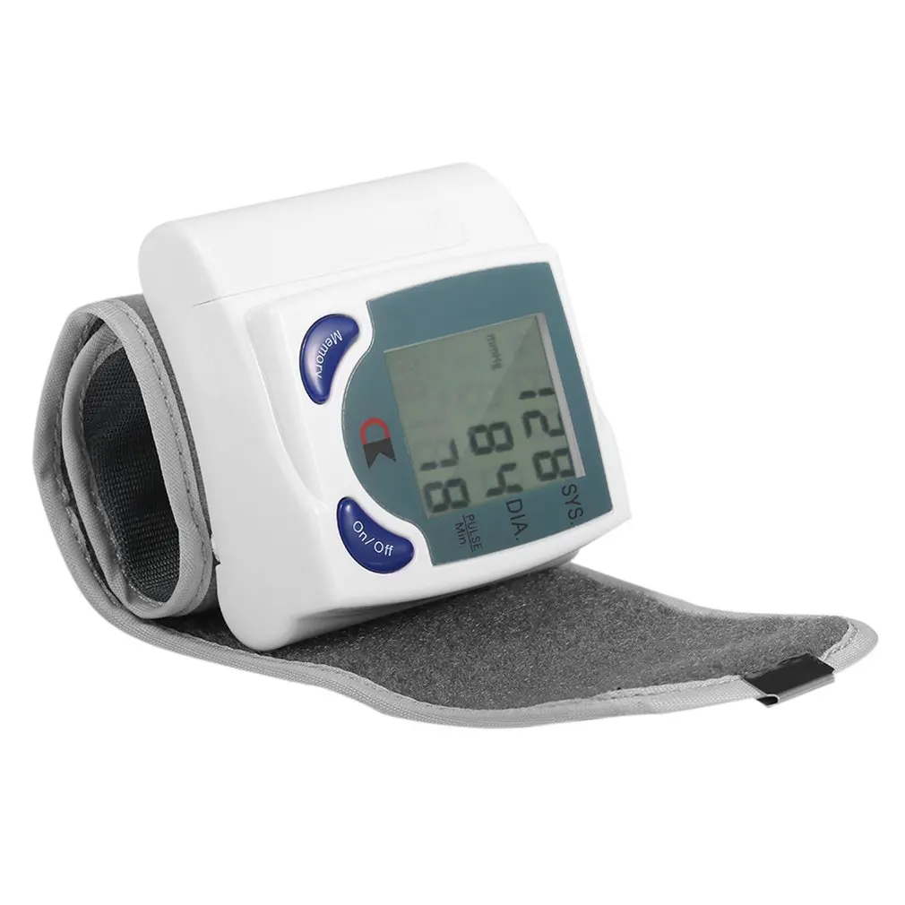 

Hematomanometer Digital Wrist Monitors Pulse Heart Beat Rate Meter Device Medical Equipment Mini Sphygmomanometer