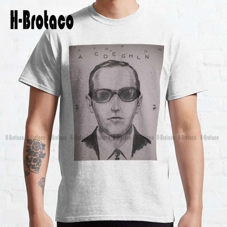 

I Am Db Cooper Classic T-Shirt Blue Shirts For Men Custom Aldult Teen Unisex Digital Printing Tee Shirts Xs-5Xl Custom Gift