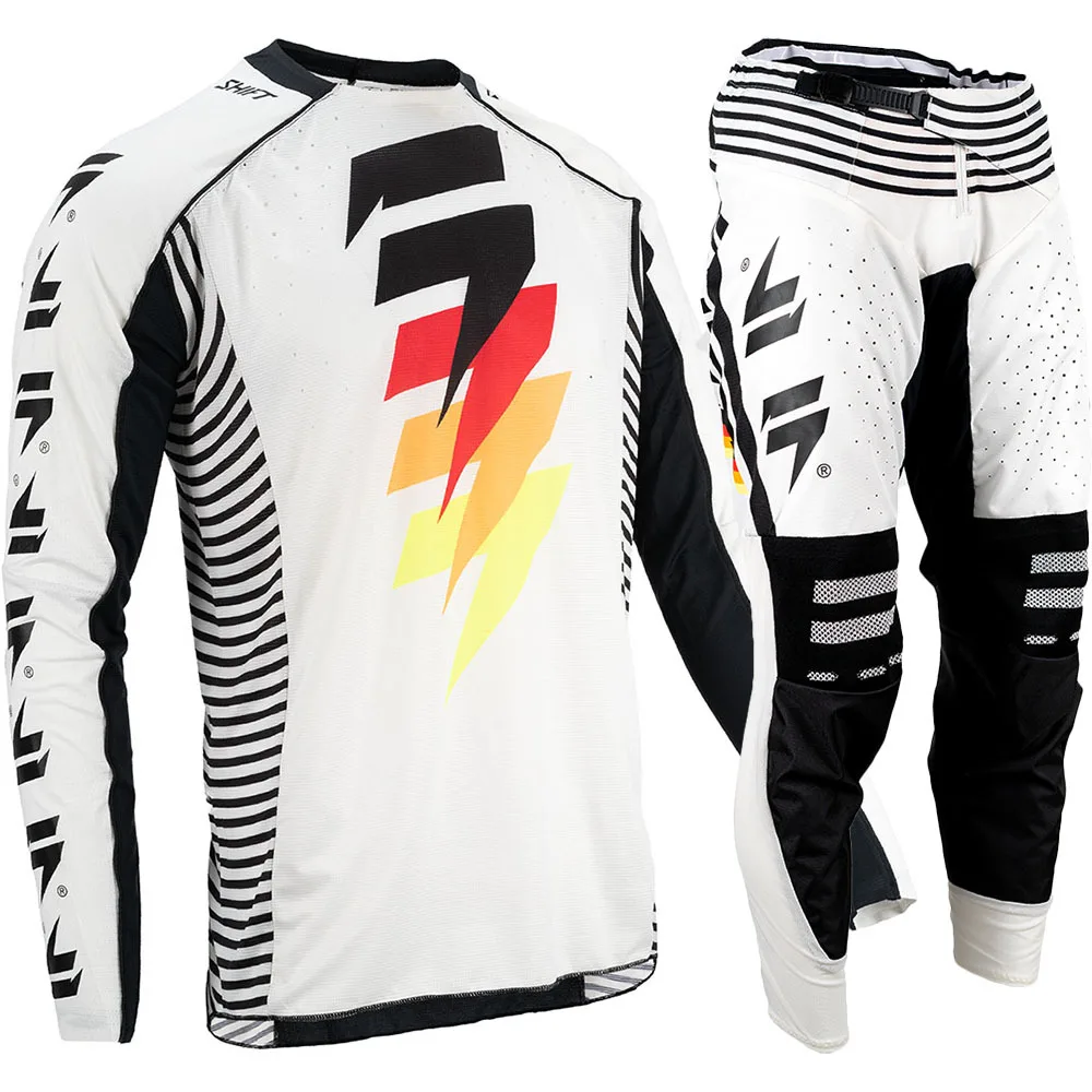 

2022 SHIFT Motocross Gear Set Off Road Motorcycle Blck King Dirt Bike MX Jersey Set Moto