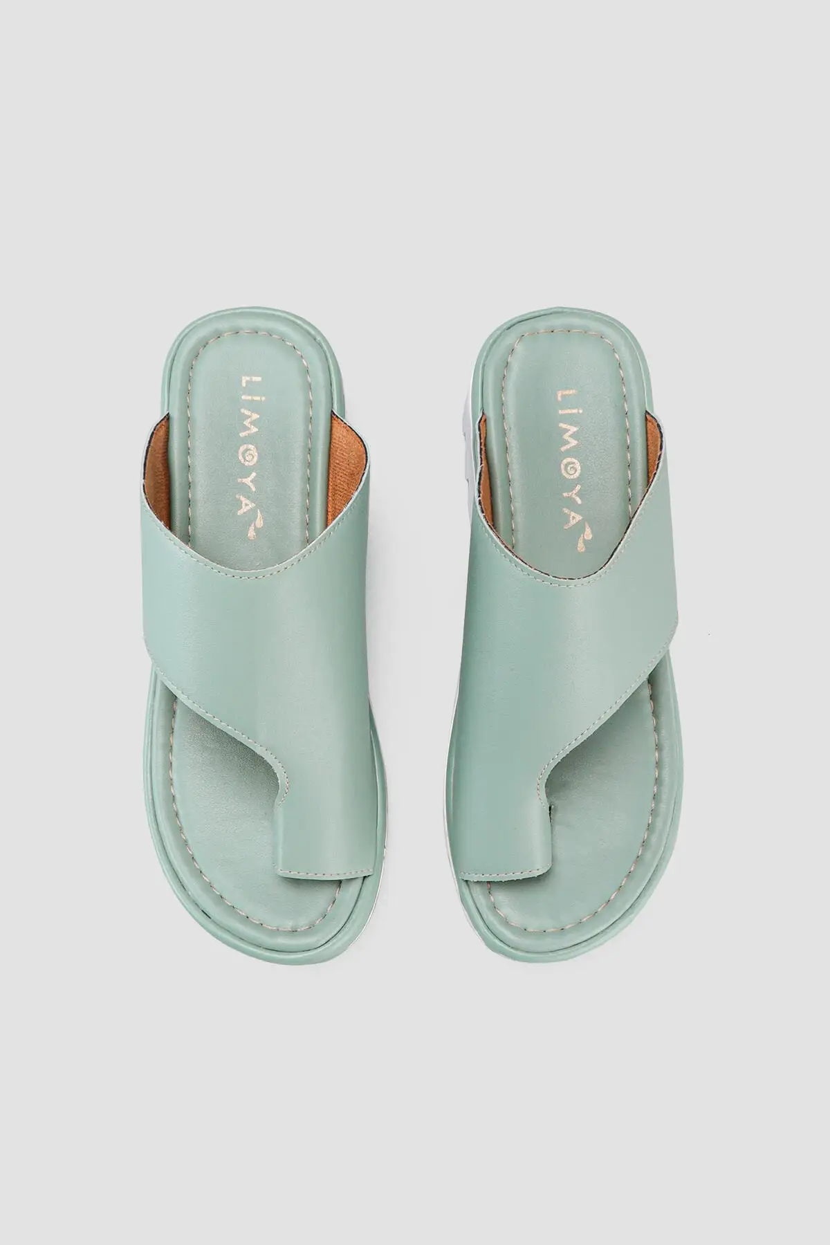 

Women's Green Thong Slippers