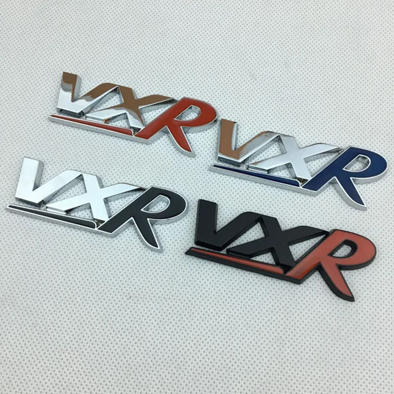 

3D Metal Car Chrome VXR Logo Emblem Fender Badge Trunk Decal for Buick for Cruze Aveo Trax Opel Astra Corsa Meriva Zafira Antara
