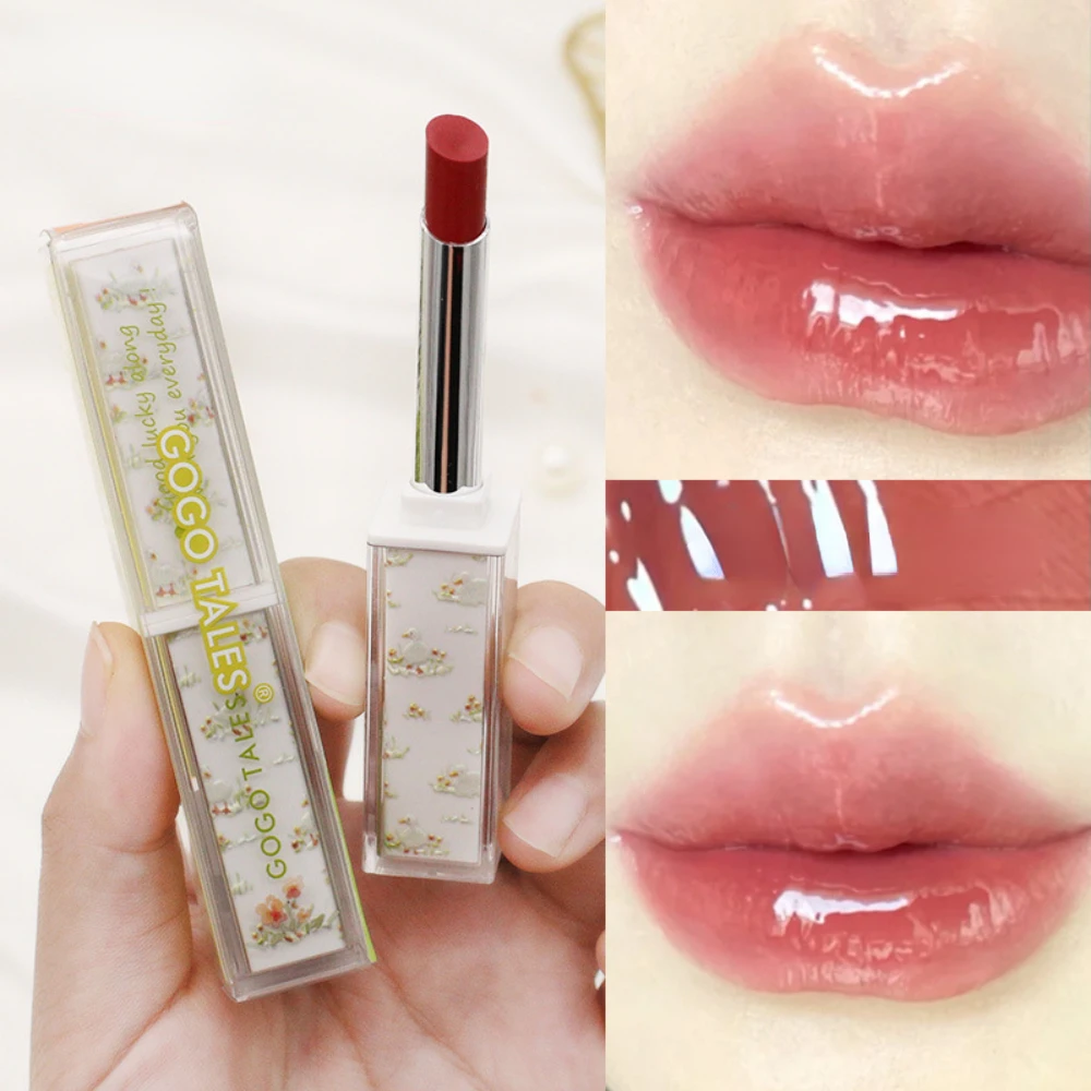 

Новый увлажняющий стеклянный бальзам для губ gogotals, текстура, шелковистый, легко наносится, увлажняющий, нюдовый макияж для начинающих, нату...