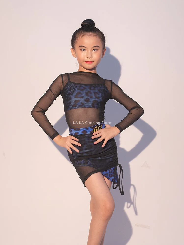 Платье для латиноамериканских танцев стандартная одежда мальчиков и девочек