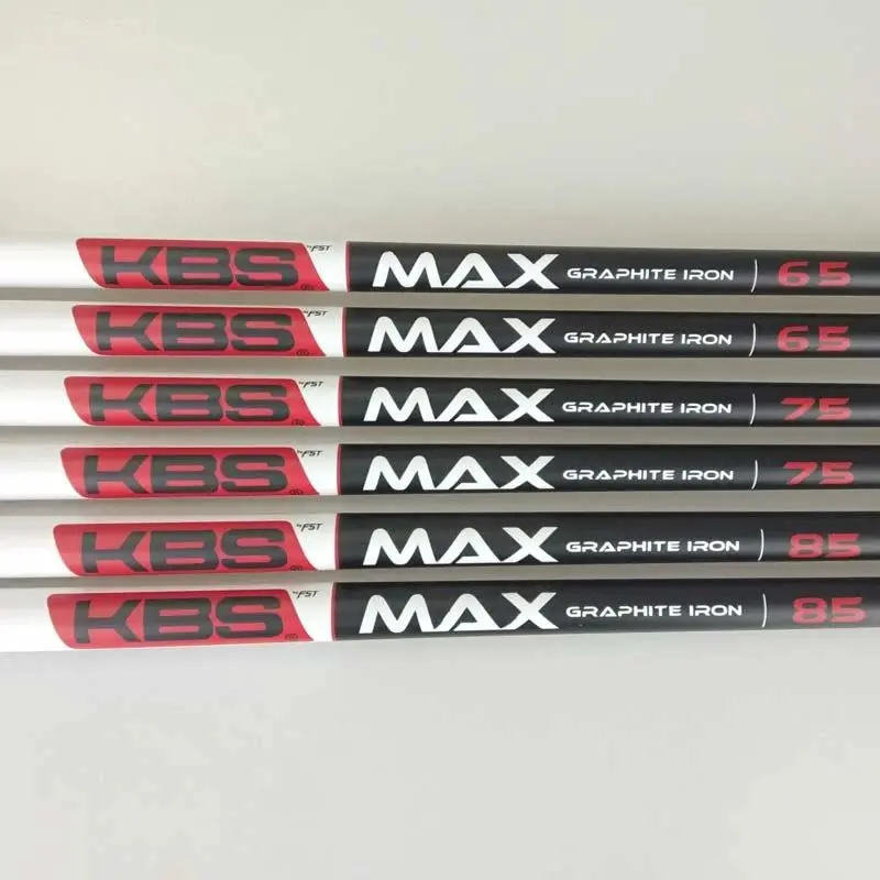 Новый вал для гольф-клубов, высокое качество, KBS-MAX 55 65 75 85, графитовый Вал для гольфа, 10 шт./партия, вал для клюшек для гольфа