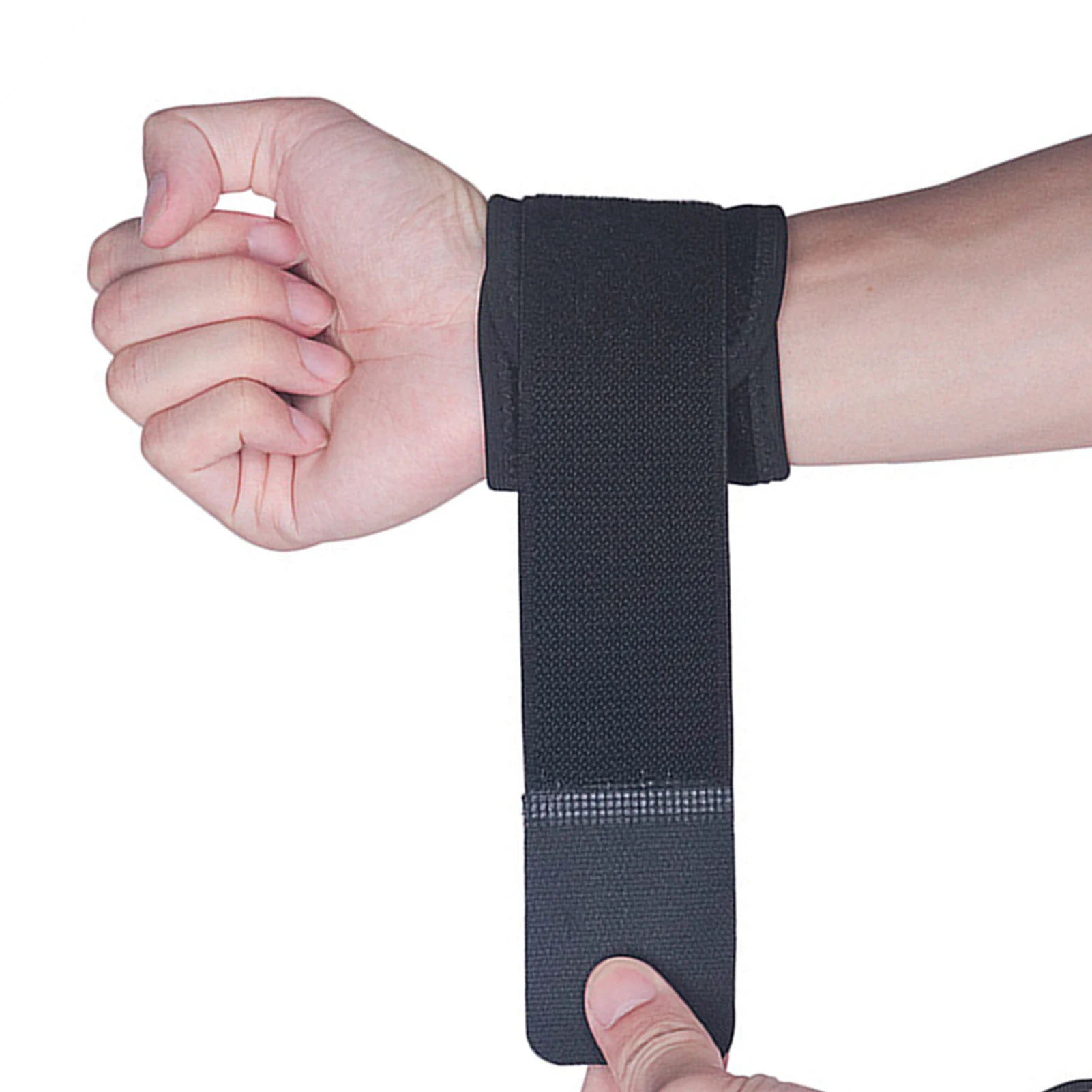 

Wrist Wraps For Weightlifting Weight Lifting Straps Wrist Brace Wrist Compression Strap Strong Adhesion Adjustable Weight