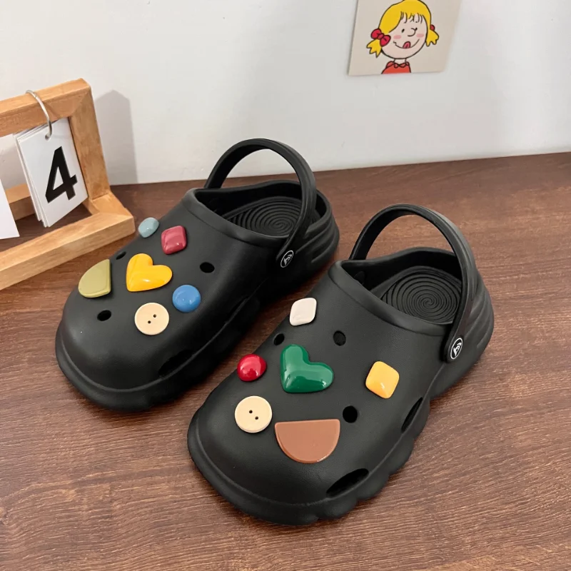 Cute Croc Charms Designer Geometric Clogs Shoe Buckle Accessories Candy Colors Shoes Charms for Crocs Bundle Set Fashion Trend