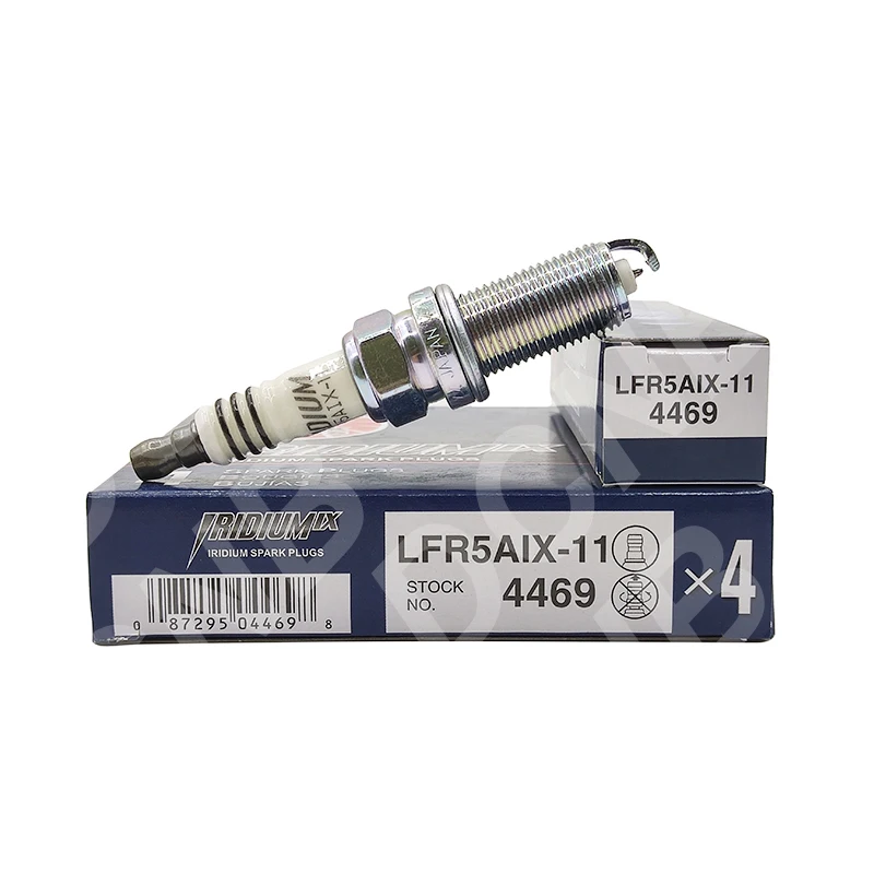 

4/6PCS LFR5AIX-11 4469 Iridium Spark Plug For Hyundai Kia Infiniti Mercury Nissan Scion Toyota Suzuki Yamaha LFR5AIX11-4469