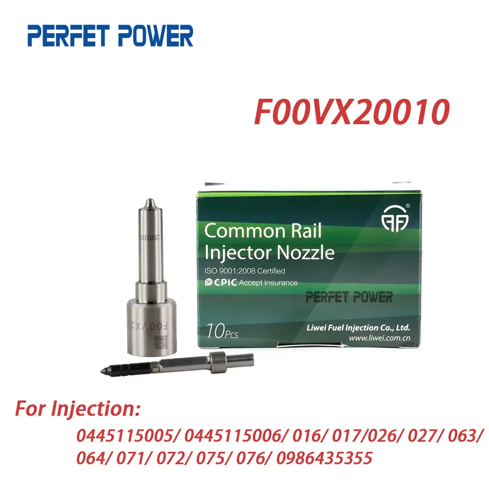 

F00VX20010, F 00V X20 010 Распылительная дизельная форсунка для топливной форсунки Common Rail, в Китае