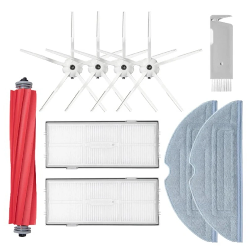 

For Xiaomi Roborock S7 T7S T7plus Accessory Of Main Brush Washable Filter Mop Cloth Vacuum Cleaner Parts
