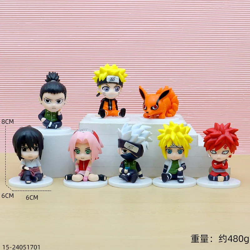 8 шт./комплект экшн-фигурки из ПВХ