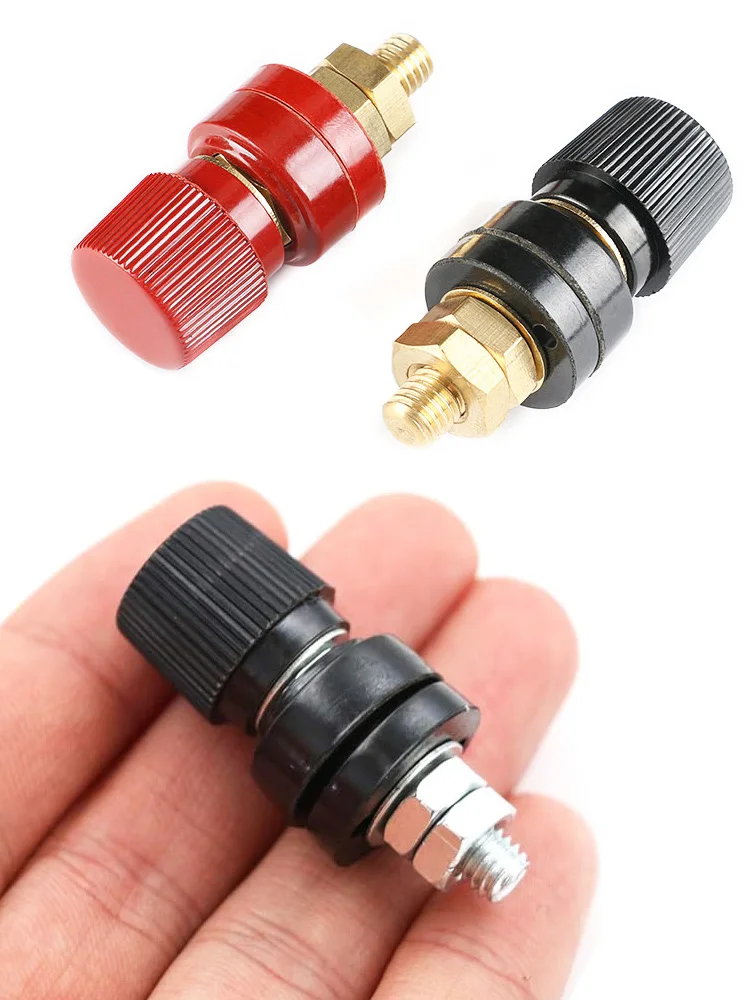 1 пара медных M6 333 колонны банановые клеммы 6 мм резьбовые инверторы сварные