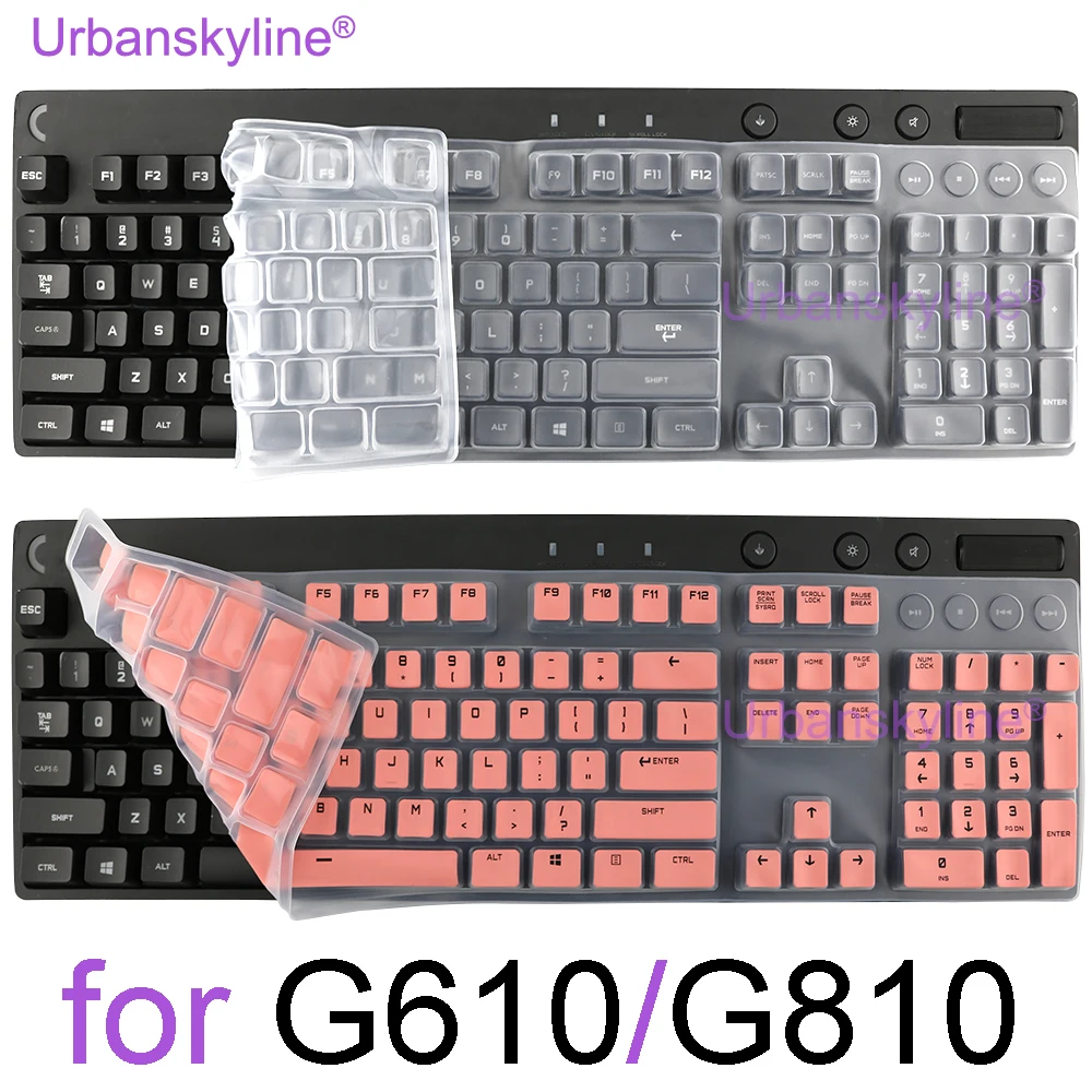 G810 Keyboard Cover for Logitech G810 G610 Mechanical for Lo