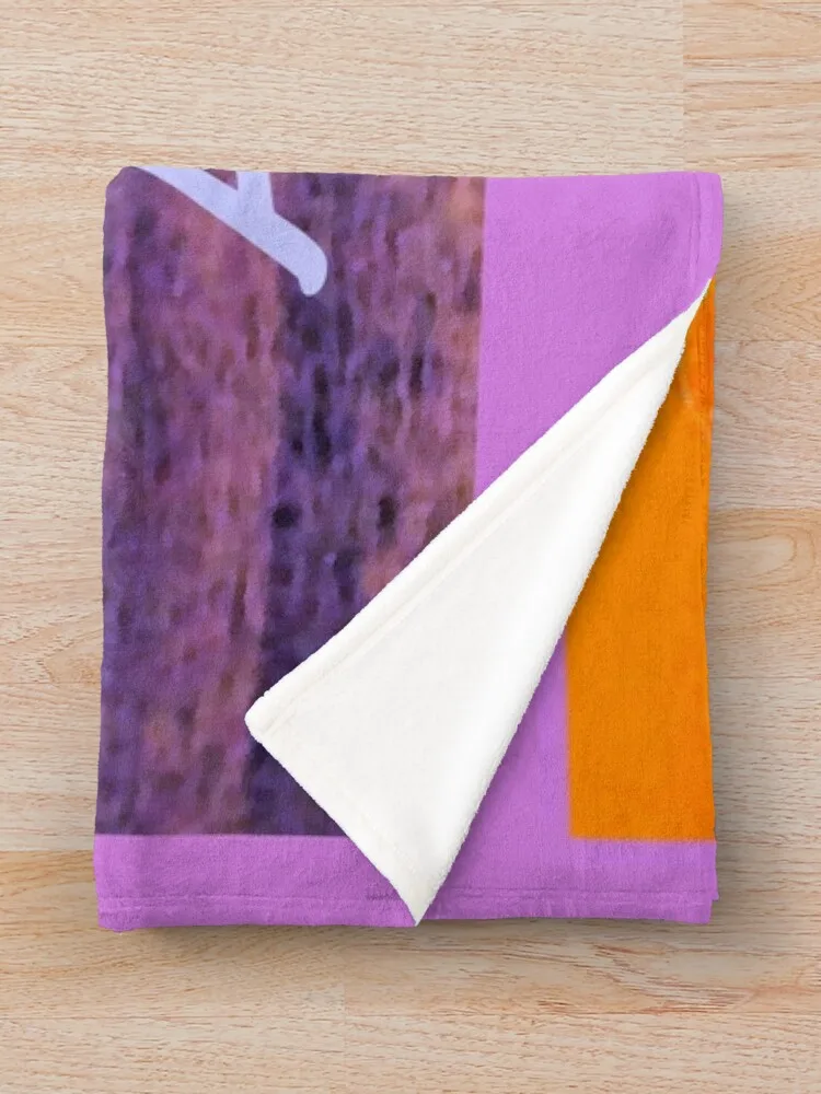 Фиолетовое одеяло Leahi Park Sunset Aloha для пикника забавный подарок одеяла в стиле аниме