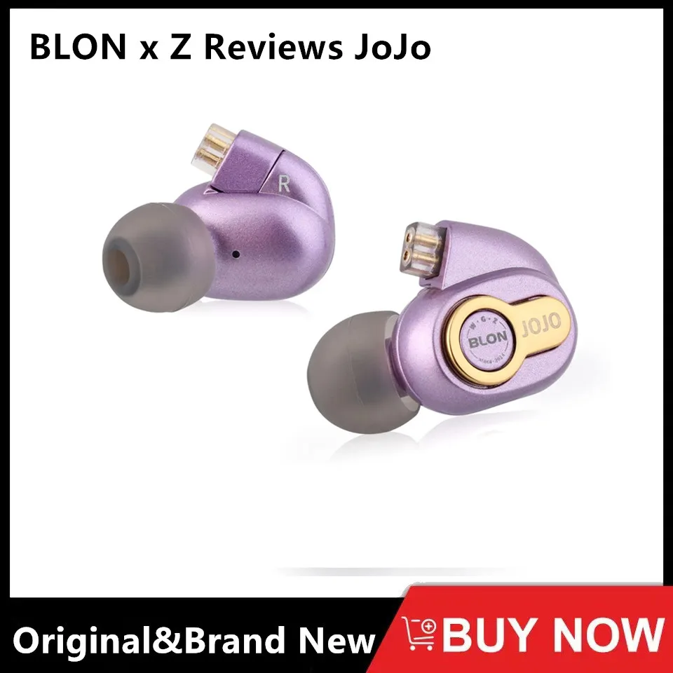 

Z Reviews x BLON JoJo 10mm Dynamic Driver In-Ear Monitor HiFi Earphone with Removable Cable for Audiophile Musician