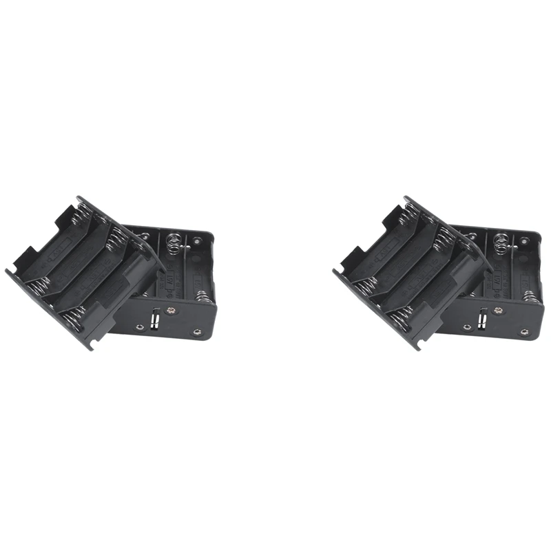 

HTHL-4Pcs 8 X AA 2-Side Battery чехол с держателем W 12V Snap Connector