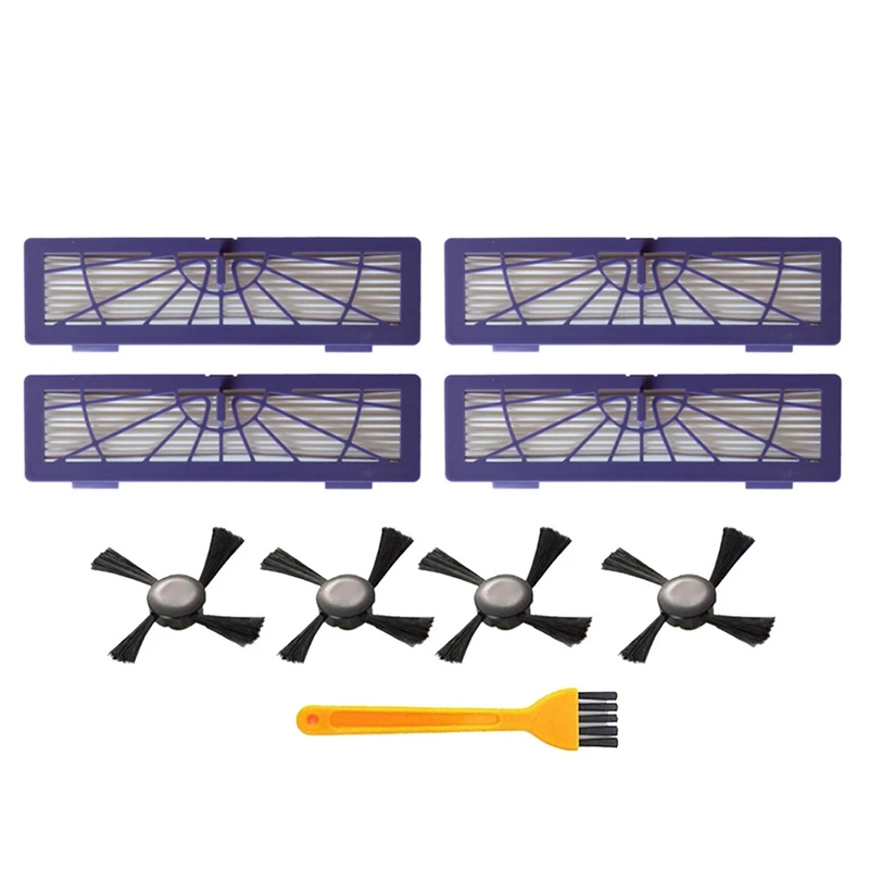 

Универсальная комбинированная щетка, щетка и щетка с щетиной для Neato Botvac D5 D6 D7, подключенный Комплект деталей для пылесосов