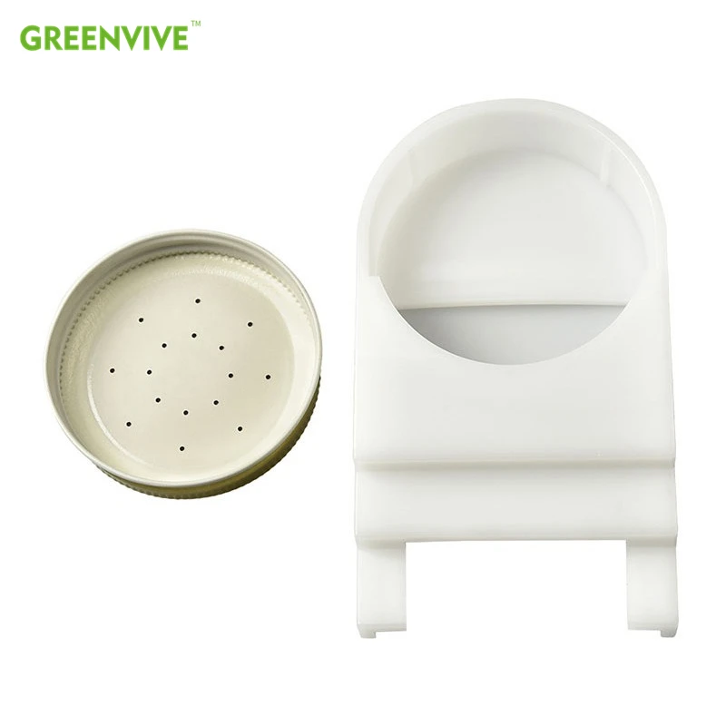 

5pcs Beehive Entrance Water Feeder Beekeeping Tools Entry Feeder Cap Feeder Bee Drinker Beekeeper Equipment Water Drink Feeding