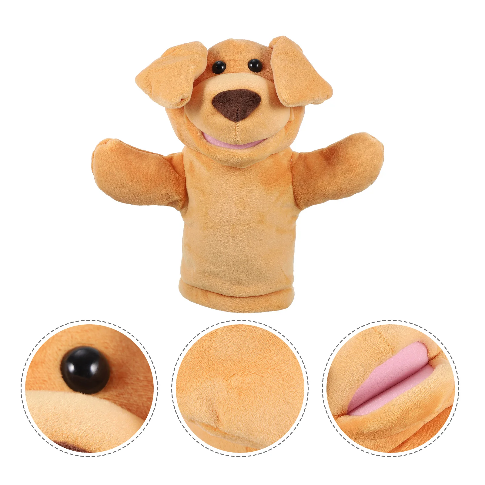 

Soft Toys Puppy Hand Puppet Animal Role Play Story Talking Interactive Toy Role-play Storytelling Dog