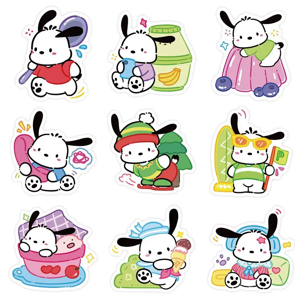 10/30/50/100 шт. Sanrio Pochacco наклейка мультфильм милая собака граффити детская игрушка DIY